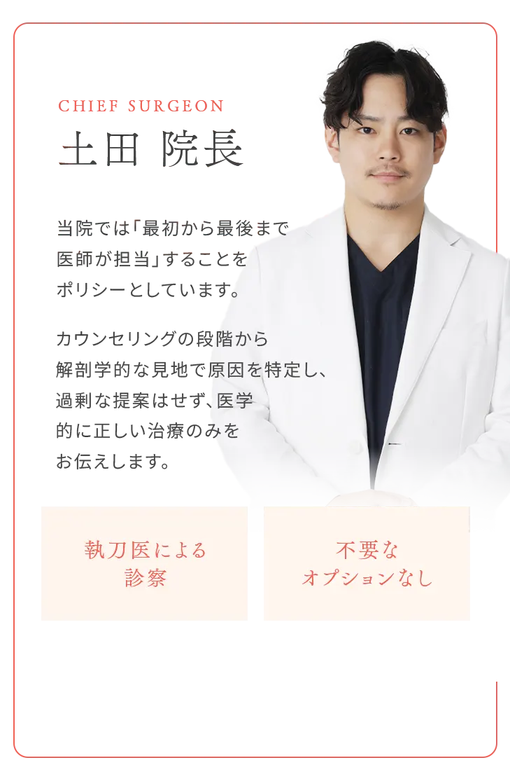 土田院長のコメント