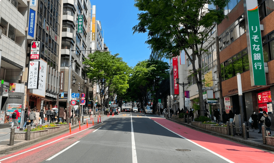 渋谷駅徒歩１分で好立地！