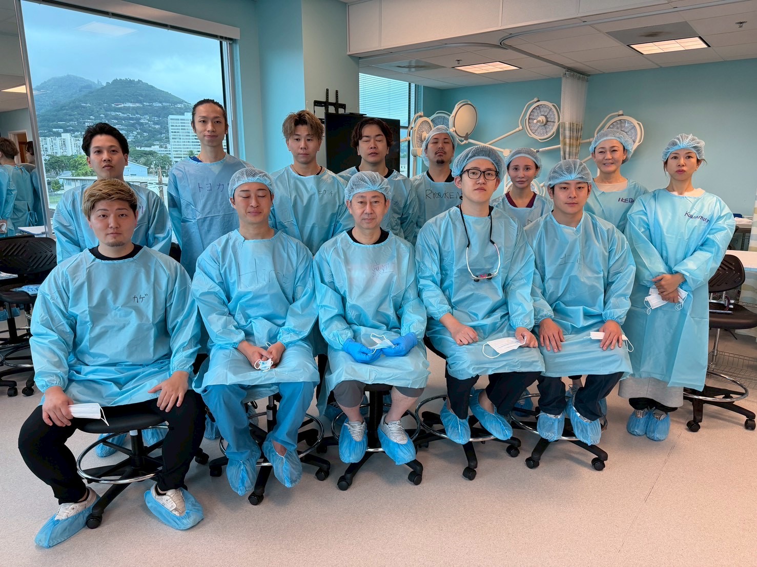 International training with medical colleagues